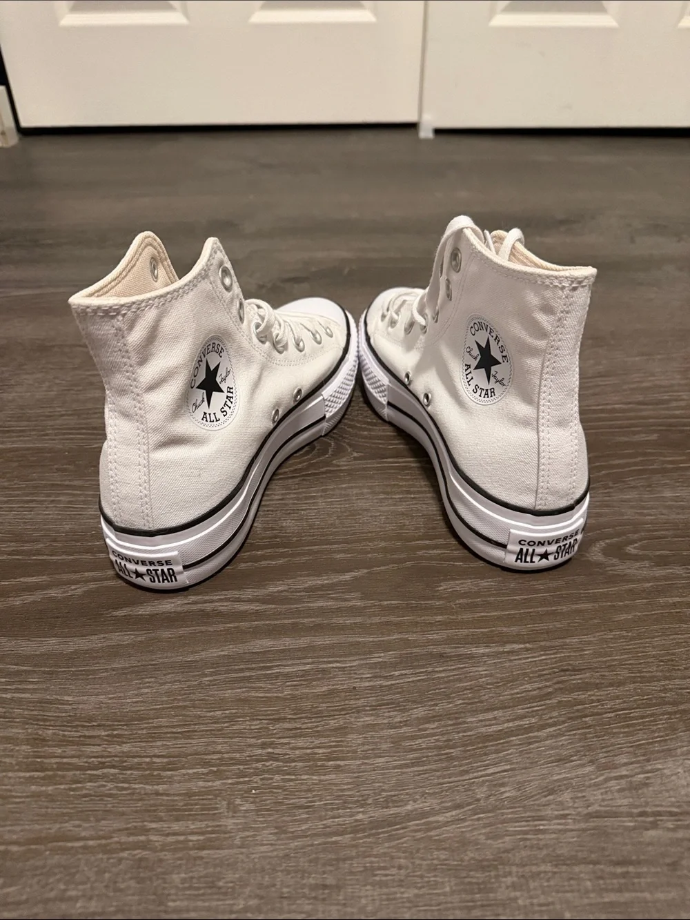 Converse Platform White High Top Sneakers